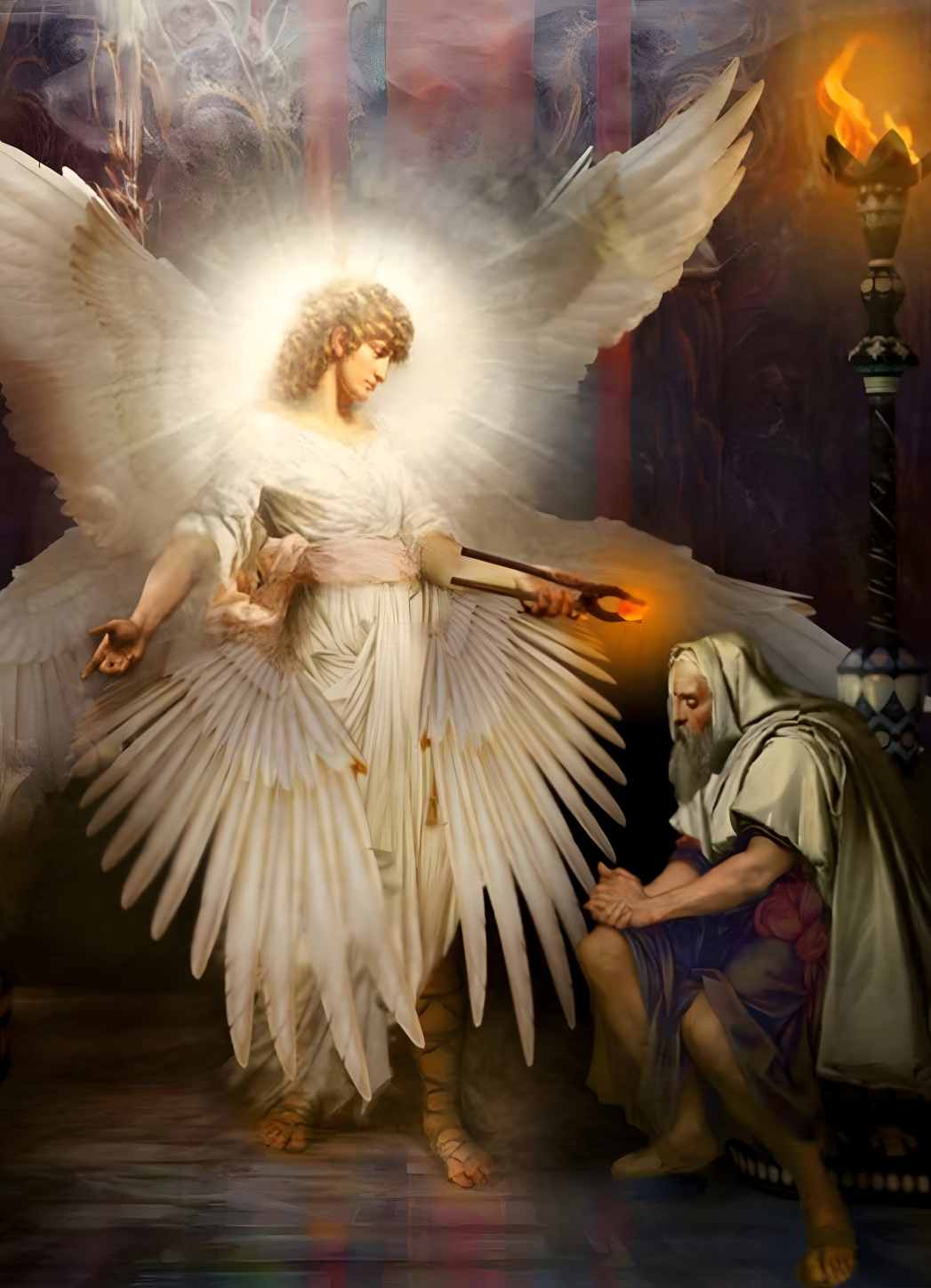 <이사야와 세라핌(Isaiah and the Seraphim)>