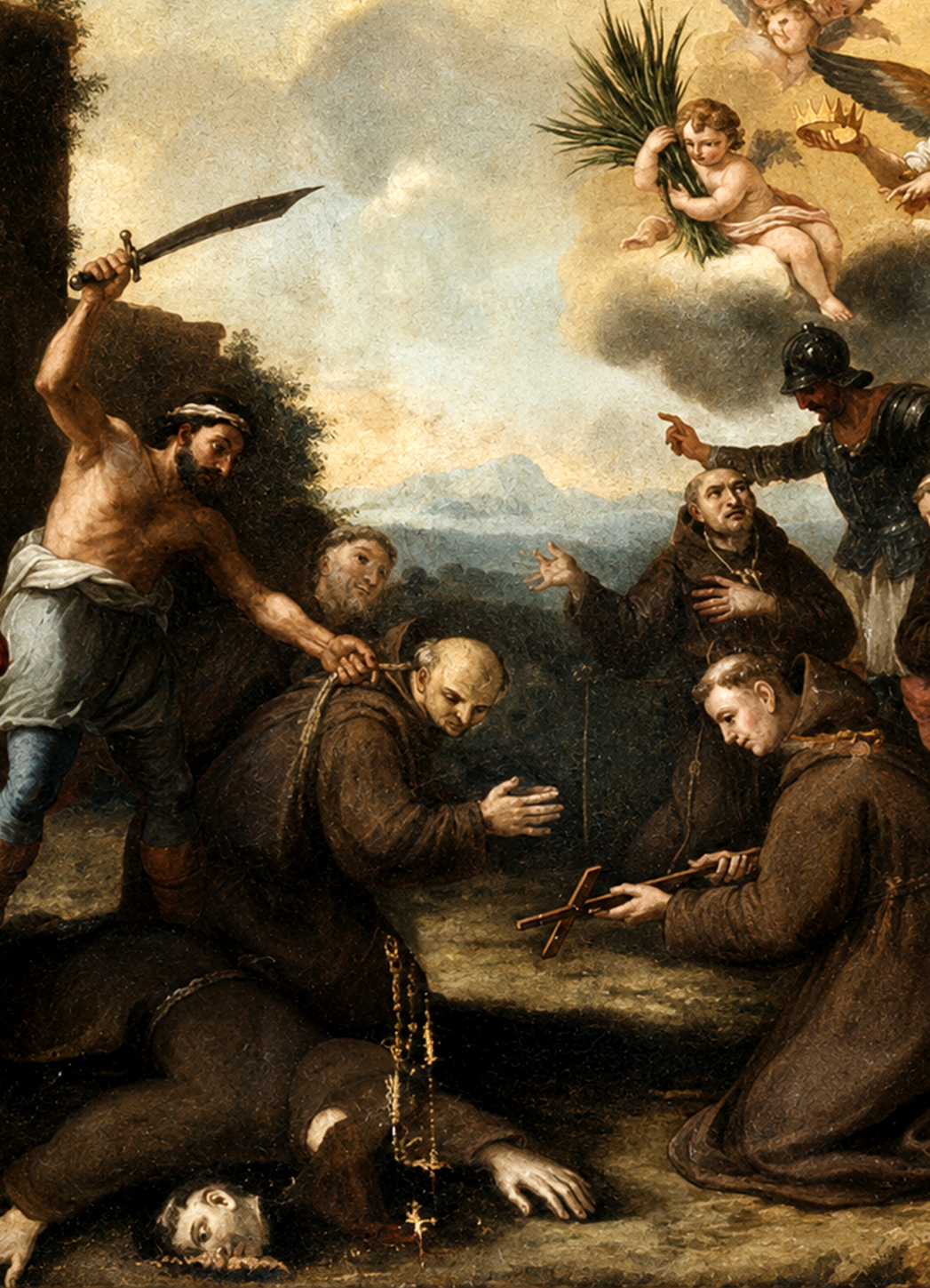 <성 다니엘과 동료 순교자들의 순교(Martyrdom of Saint Daniel and His Companion Martyrs)>