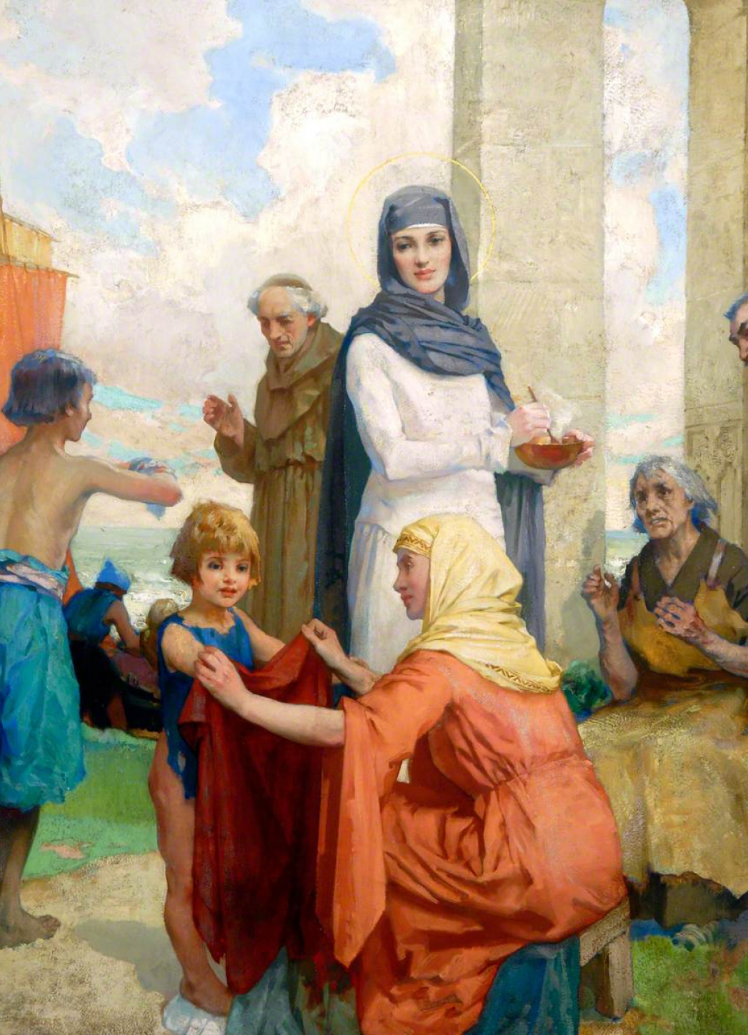 <하틀풀의 성녀 힐다(St. Hilda at Hartlepool)>