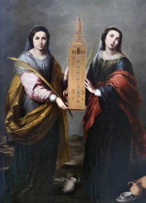 <성녀 유스타와 성녀 루피나(Santas Justa y Rufina)>