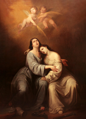 <성녀 유스타와 성녀 루피나(Saint Justa and Saint Rufina)>