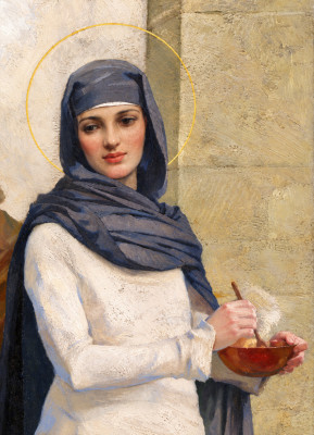 <하틀풀의 성녀 힐다(St. Hilda at Hartlepool)>